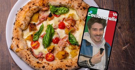 Jak wymawiać składniki pizzy po włosku? Z uśmiechem uczy Matteo Brunetti