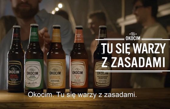 „Tu się warzy z zasadami” w reklamie piwa Okocim (wideo)
