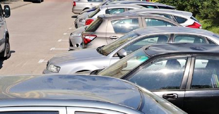 Skakał po autach na osiedlowym parkingu. Wytropił go policyjny pies