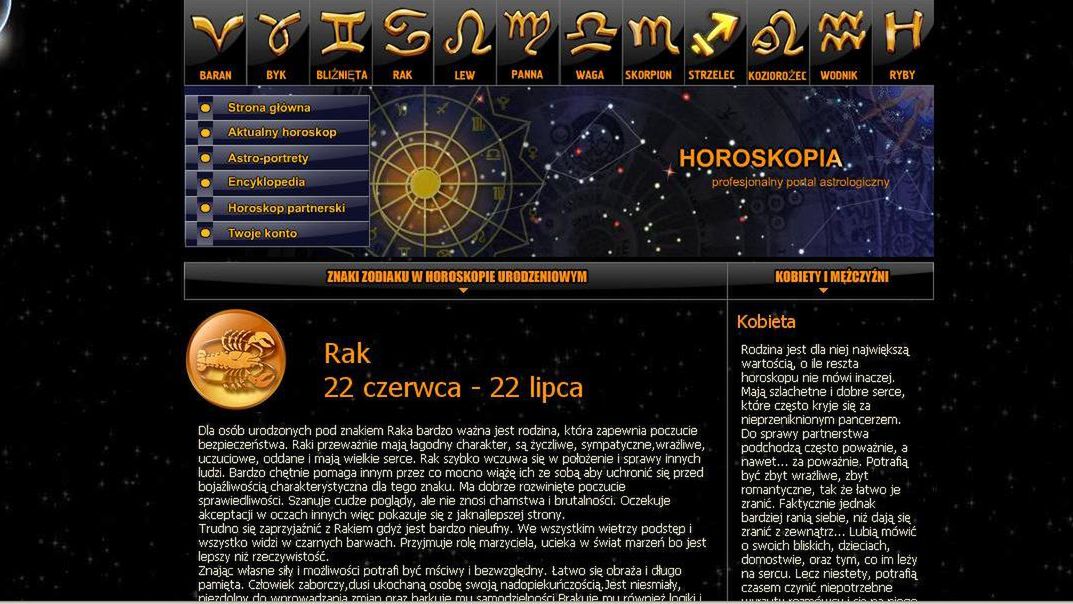 Sprawdzanie horoskopów za darmo 1
