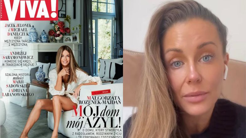 Małgorzata Rozenek komentuje aferę wokół najnowszej okładki
