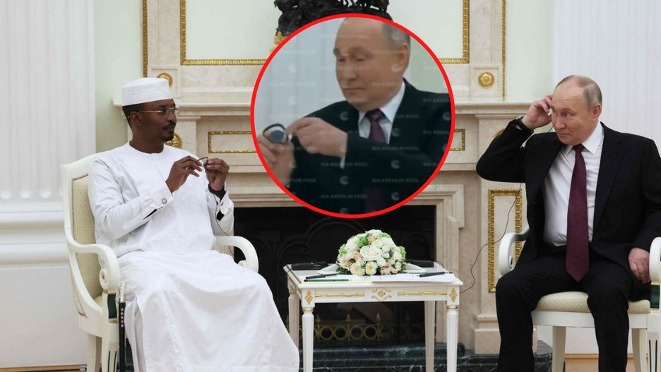 Władimir Putin musiał pomóc gościowi z Czadu