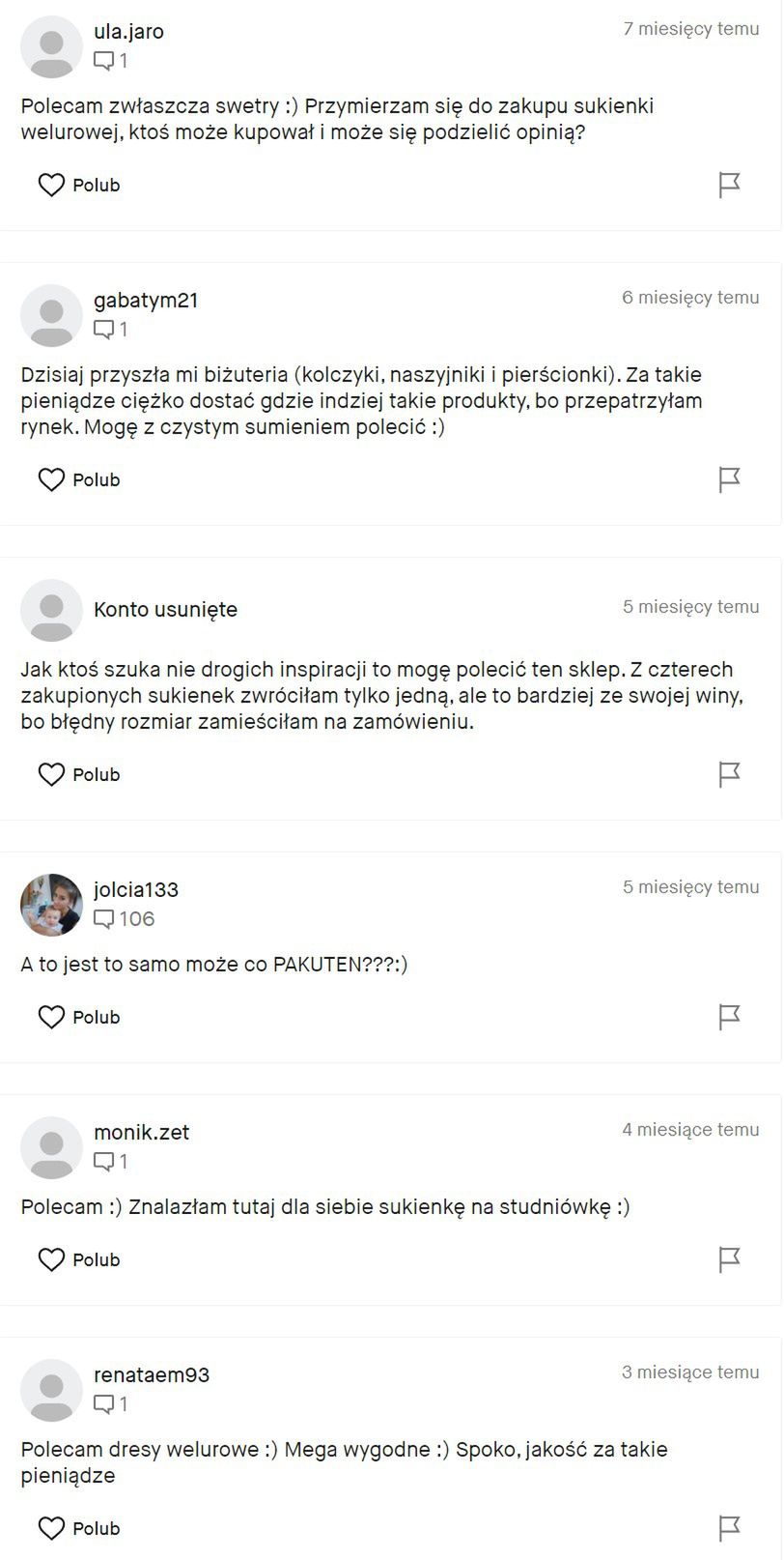Opinie o sklepie MagMac z forum Vinted