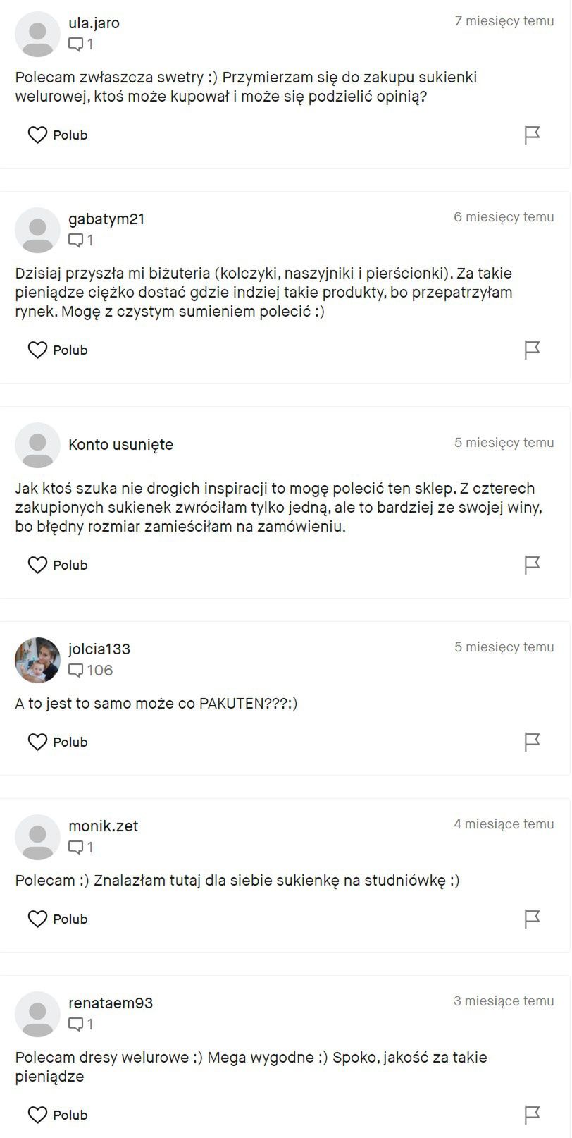 Opinie o sklepie MagMac z forum Vinted