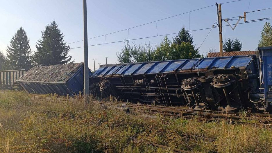 W Lublinie wykoleił się pociąg towarowy
