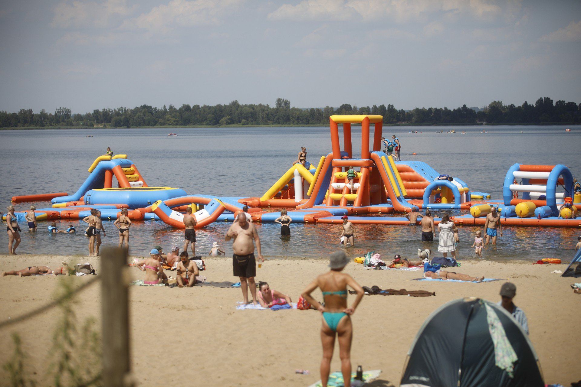Pogoria III w upalny poniedziałek