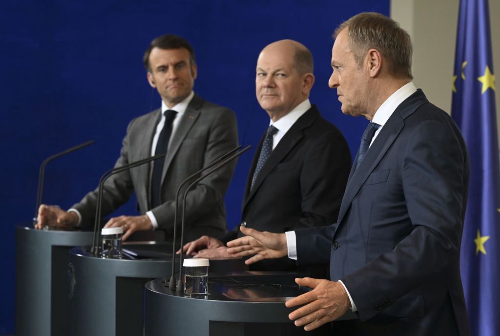 Niemieckie i francuskie interesy ws. Ukrainy. Polacy są zgodni