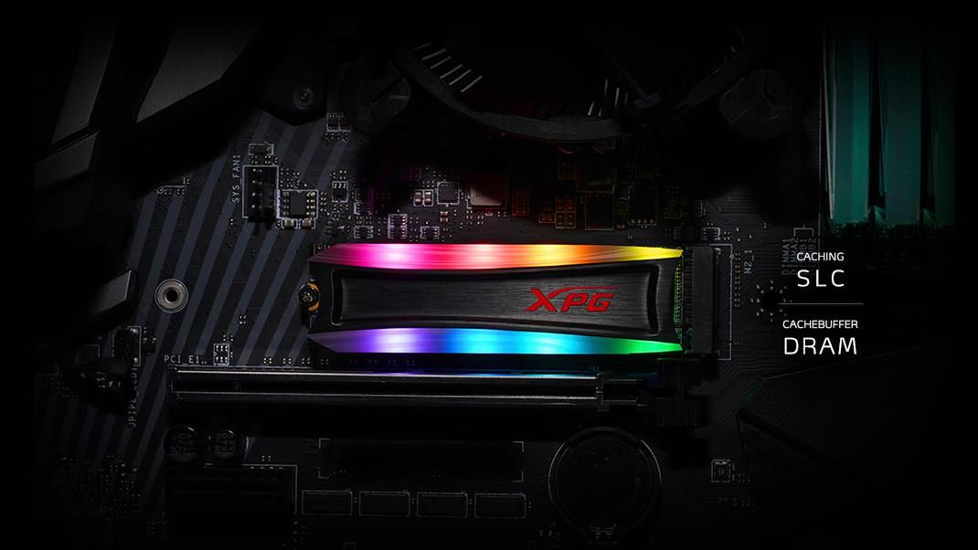 ADATA prezentuje dysk z podświetleniem RGB, fot. materiały prasowe