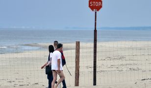 Była na plaży przy granicy z Rosją. Mówi, kogo tam spotkała