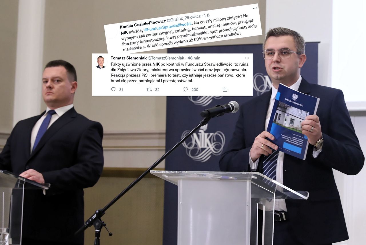 Powalające wyniki kontroli NIK ws. Funduszu Sprawiedliwości. W sieci wrze