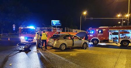 Łódź. 87-latek wymusił pierwszeństwo. Nie żyją dwie osoby