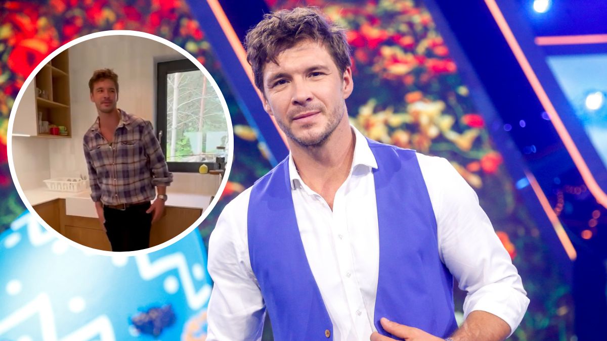 Mikołaj Roznerski mieszka w domu pod Warszawą