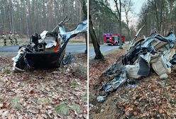 Lubuskie. Dwóch nastolatków zginęło w wypadku. Jaguar mógł należeć do rodziców jednego z nich