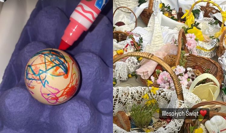 Wielkanoc 2024. Gwiazdy pozują z koszyczkami i nie tylko