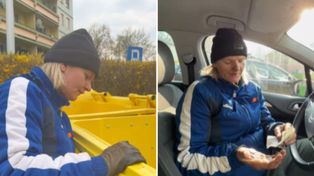 Zbierała butelki i puszki. Tylko 3 godziny. Ponad 600 tys. wyświetleń