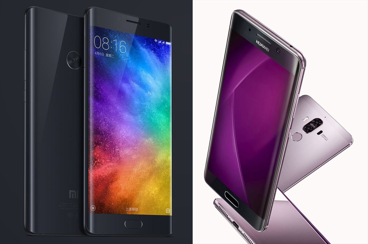 Klony Note'a 7: Xiaomi Mi Note 2 oraz Huawei Mate 9