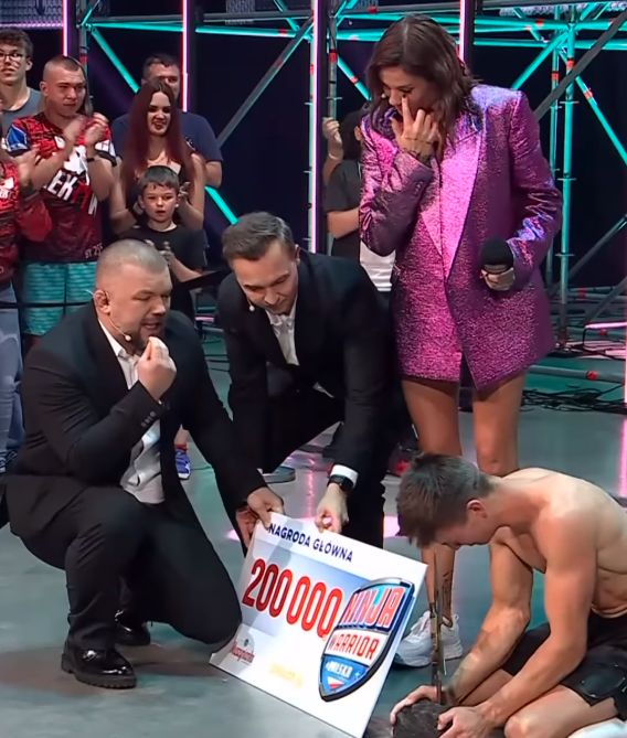 Jan Tatarowicz pierwszym polskim Ninja Warrior