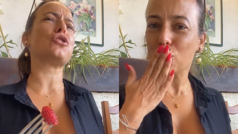 Anna Mucha zrelacjonowała wizytę we francuskiej restauracji