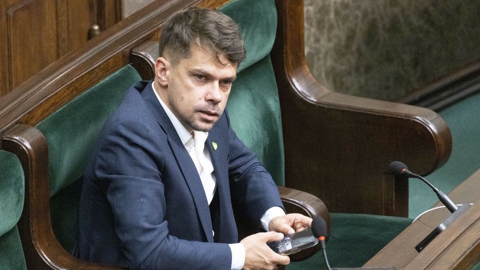 Szkolenia dla nowych pos?�w w Sejmie
25.10.2023 Warszawa Sejm Szkolenia dla nowych poslow fot Filip Naumienko/REPORTER
n/z: Michal Kolodziejczak
Filip Naumienko/REPORTER