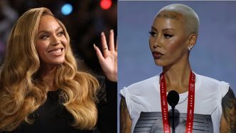 Amber Rose oskarża Beyonce o KRADZIEŻ przemówienia z wiecu Kamali Harris. "Ona tak bardzo chce być mną"