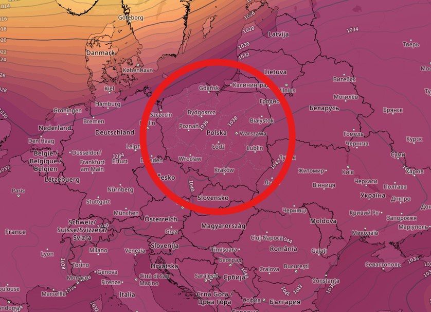 Pogoda długoterminowa. Do Polski sunie antycyklon Elizabeth. IMGW wydał ostrzeżenia