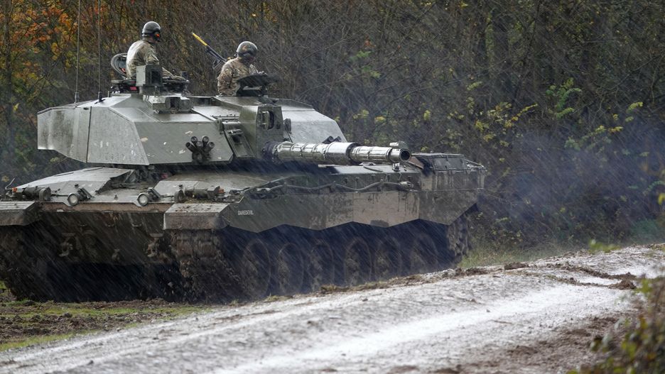 Czołg Challenger 2.