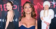 Premiera filmu "Nieprzyjaciel": opalona Joanna Opozda, "zimowa" Julia von Stein, eksponująca plecy Maja Staśko