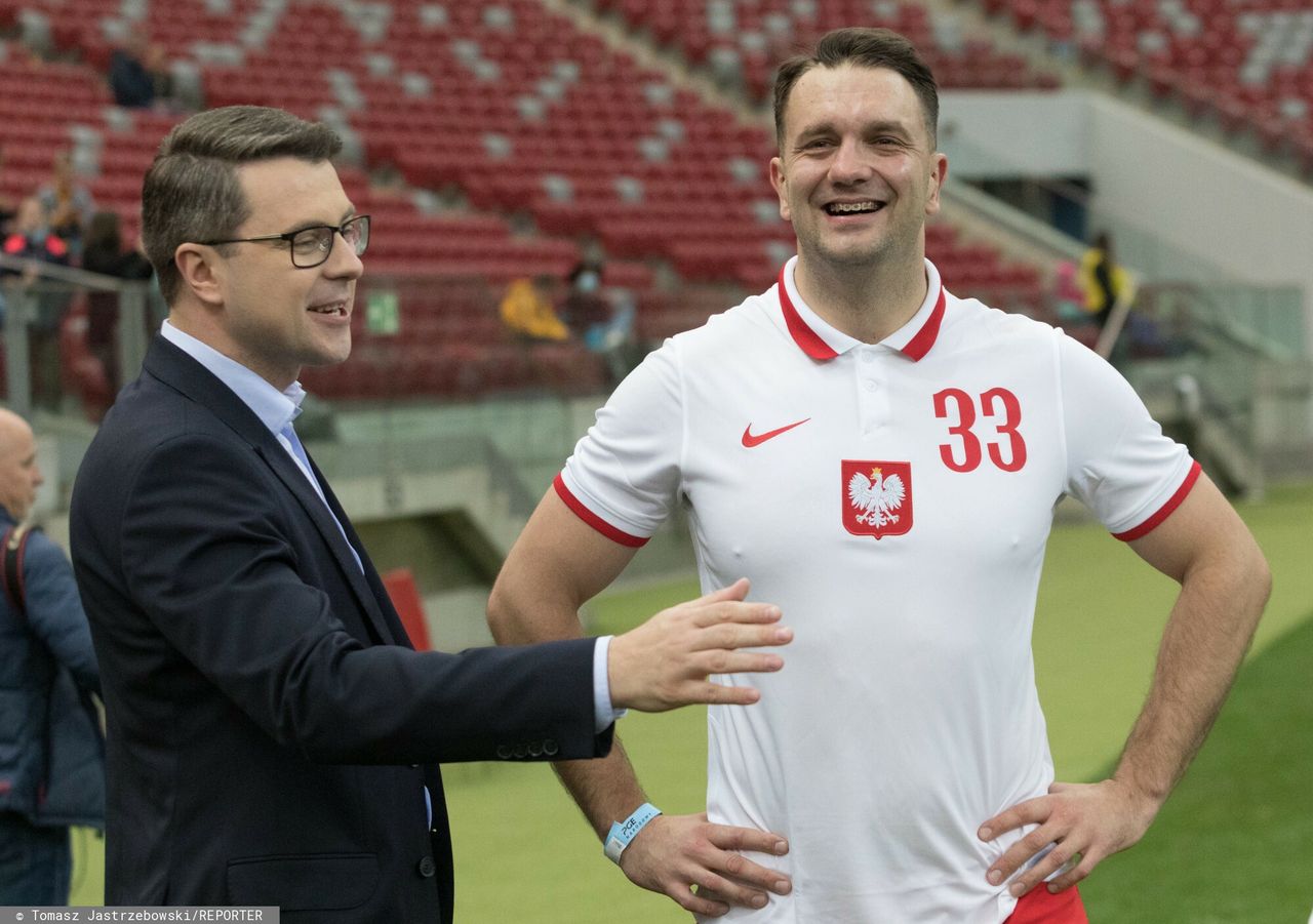 Łukasz Mejza, przyszły wiceminister sportu