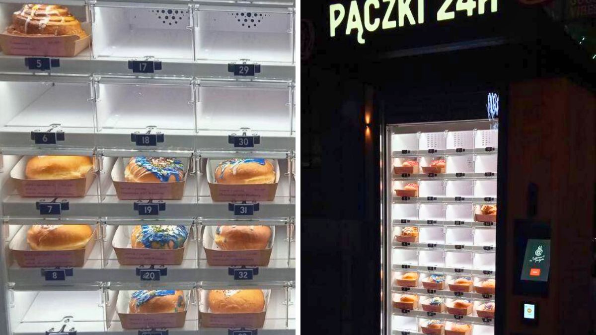 Pączki w pączkomacie