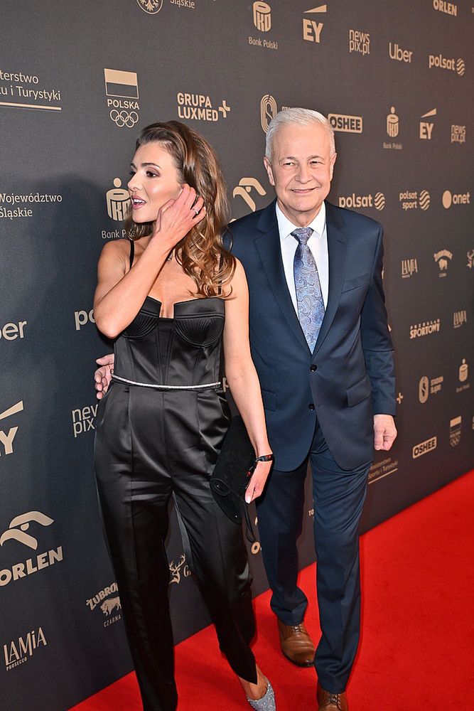 Apoloniusz Tajner z żoną na Gali Mistrzów Sportu 2024