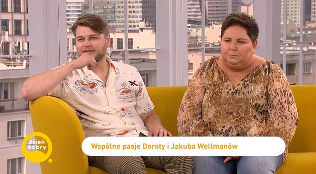 Dorota Wellman zabrała SYNA do telewizji. Kiedyś ukrywał, że ma znaną mamę... (ZDJĘCIA)