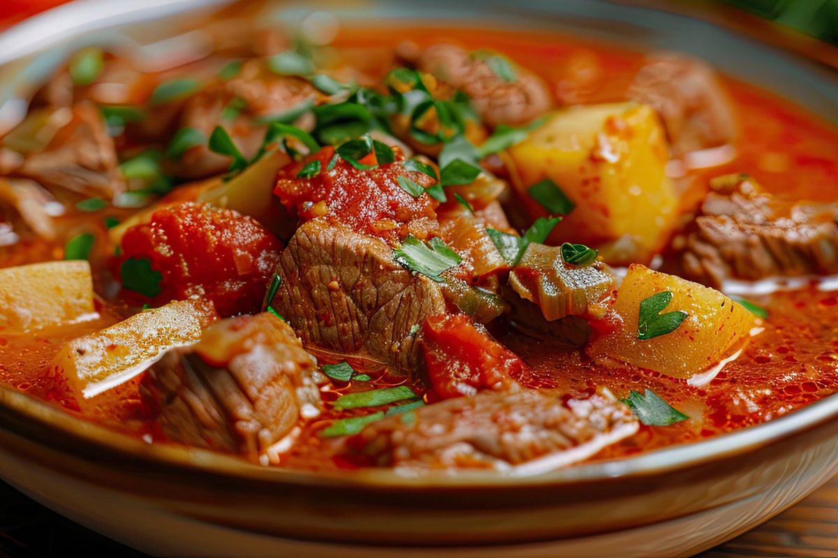 Stew with tender meat