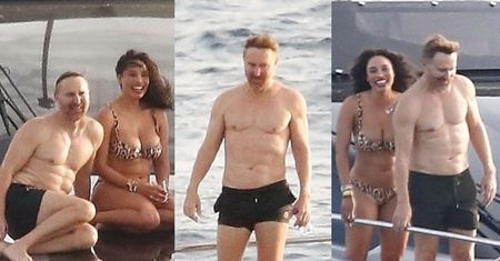 56-letni David Guetta byczy się na jachcie z młodszą od 24 lata ukochaną, eksponując imponującą muskulaturę (ZDJĘCIA)