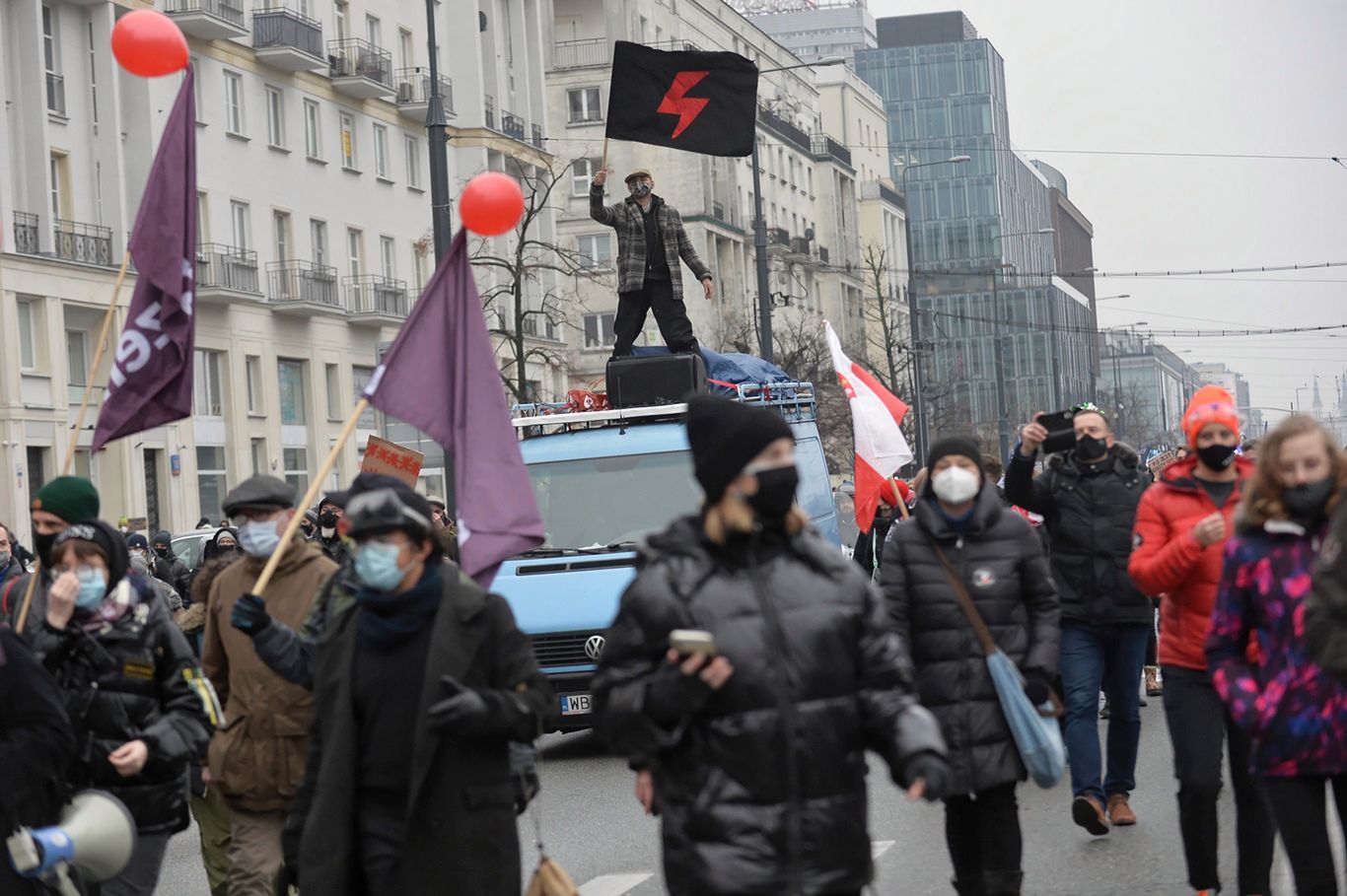 Zdjęcie dnia. Strajk Kobiet pod hasłem "Idziemy po wolność!" 2