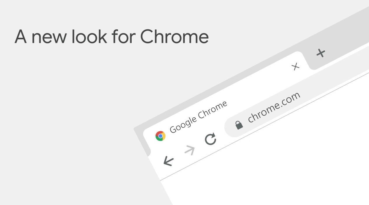 Nowy wygląd Chrome'a na komputerach, źródło: Google.