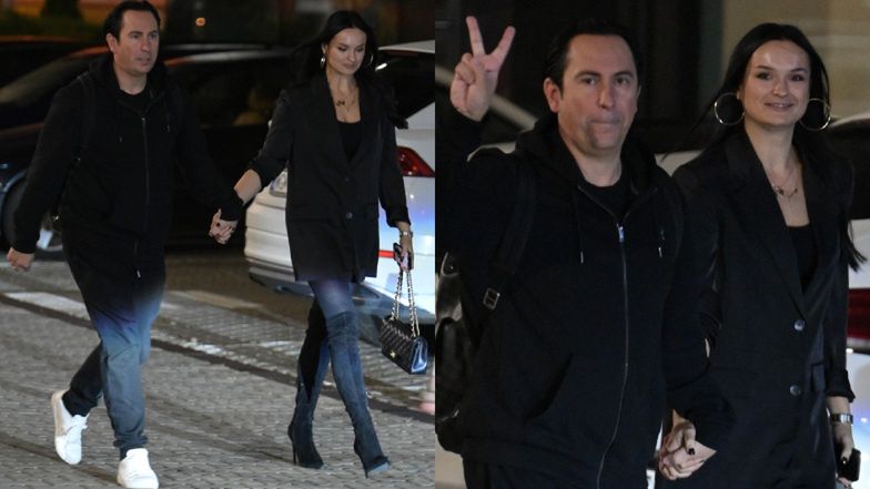 Michał Malitowski z żoną Yuliyą Phillips