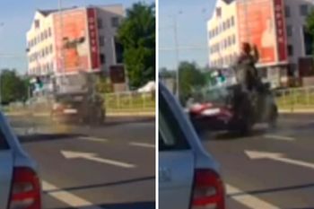 Aż wyleciał w powietrze. Policjant zginął. Winne błędne oznakowanie?