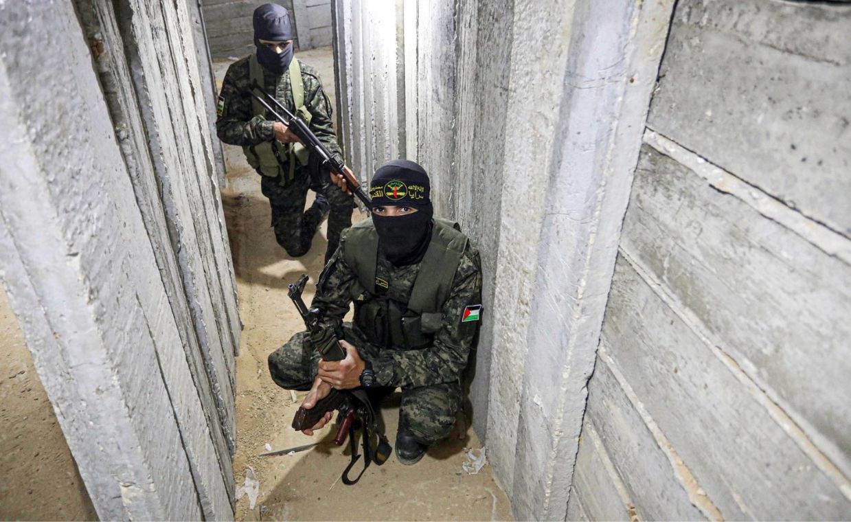 Hamas Tunnels in Gaza