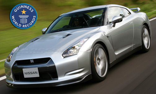 Nissan GT-R dostał się do Księgi Rekordów Guinnessa