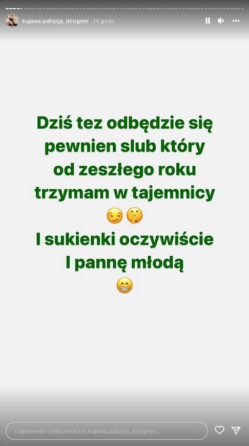 Suknia ślubna Julii Nowak, żony Jana Bednarka