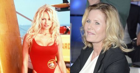 Grażyna Szapołowska w czerwonym stroju kąpielowym! Wygląda jak polska Pamela Anderson ze "Słonecznego patrolu"