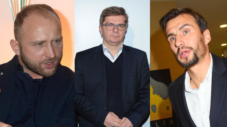 Borys Szyc, Sylwester Latkowski, Jarosław Bieniuk