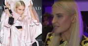 Horodyńska broni swojego stylu: "Lubię tonąć w ubraniach. Niektóre rzeczy źle prezentują się na ściance"