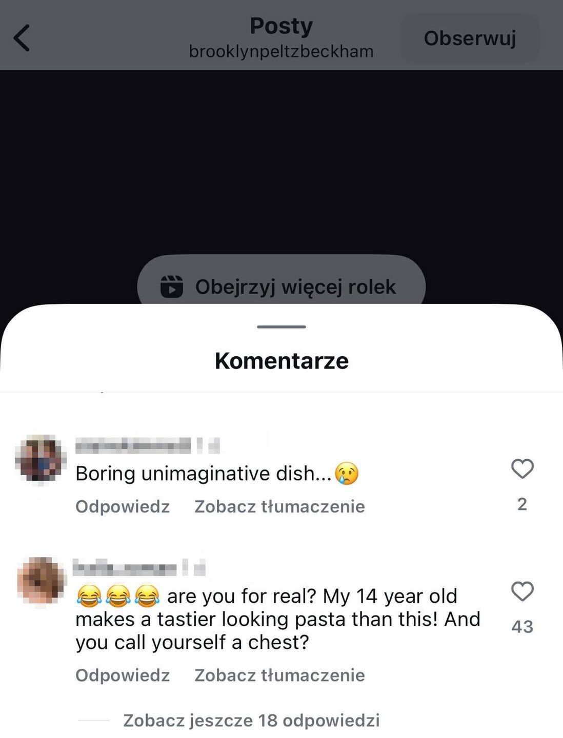 Internauci komentują popisy Brooklyna