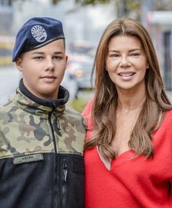 Syn Edyty Górniak schudł 15 kilogramów. Namówiła go do tego mama