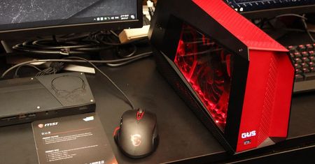 MSI wraca z koncepcją przystawki do podłączenia grafiki do laptopa