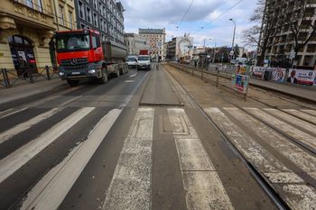 Wrocław: Skrzyżowanie w centrum przez rok bez tramwajów. Znamy termin rozpoczęcia prac. Utrudnienia na Drobnera i Dubois już za chwilę