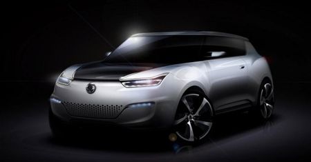 SsangYong e-XIV zmierza do Paryża