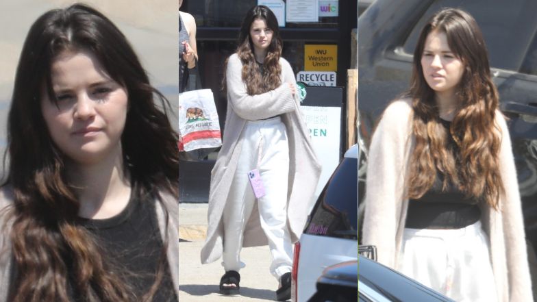 Naturalna Selena Gomez robi zakupy z przyjaciółmi