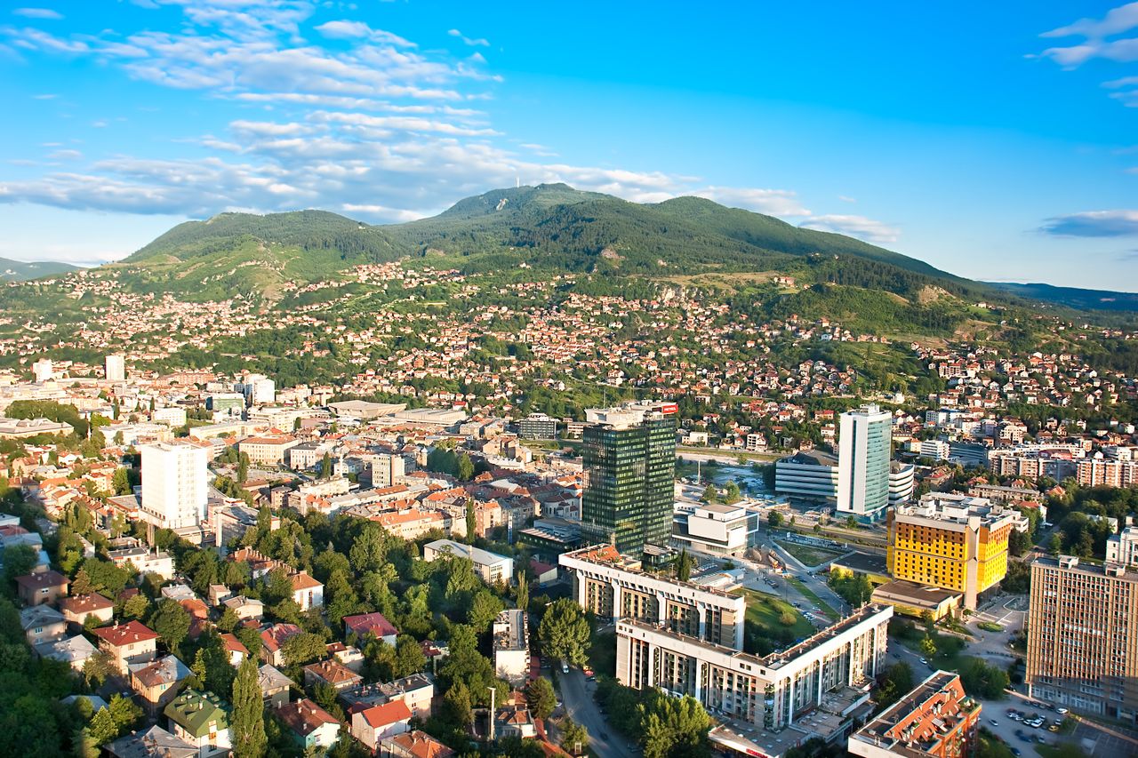 Architektura Sarajewa jest bardzo zróżnicowana 